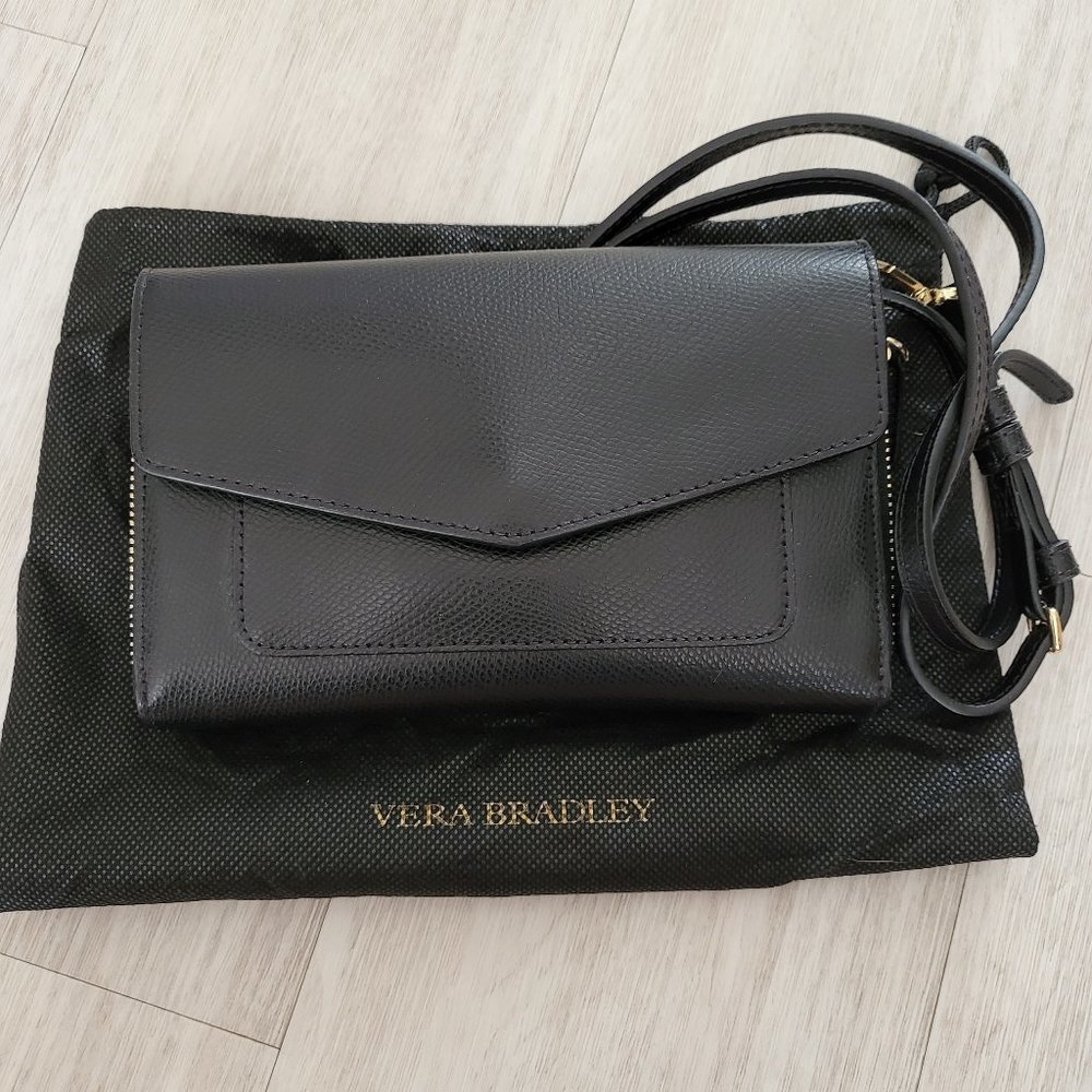 Vera Bradley Foldover Crossbody Clutch